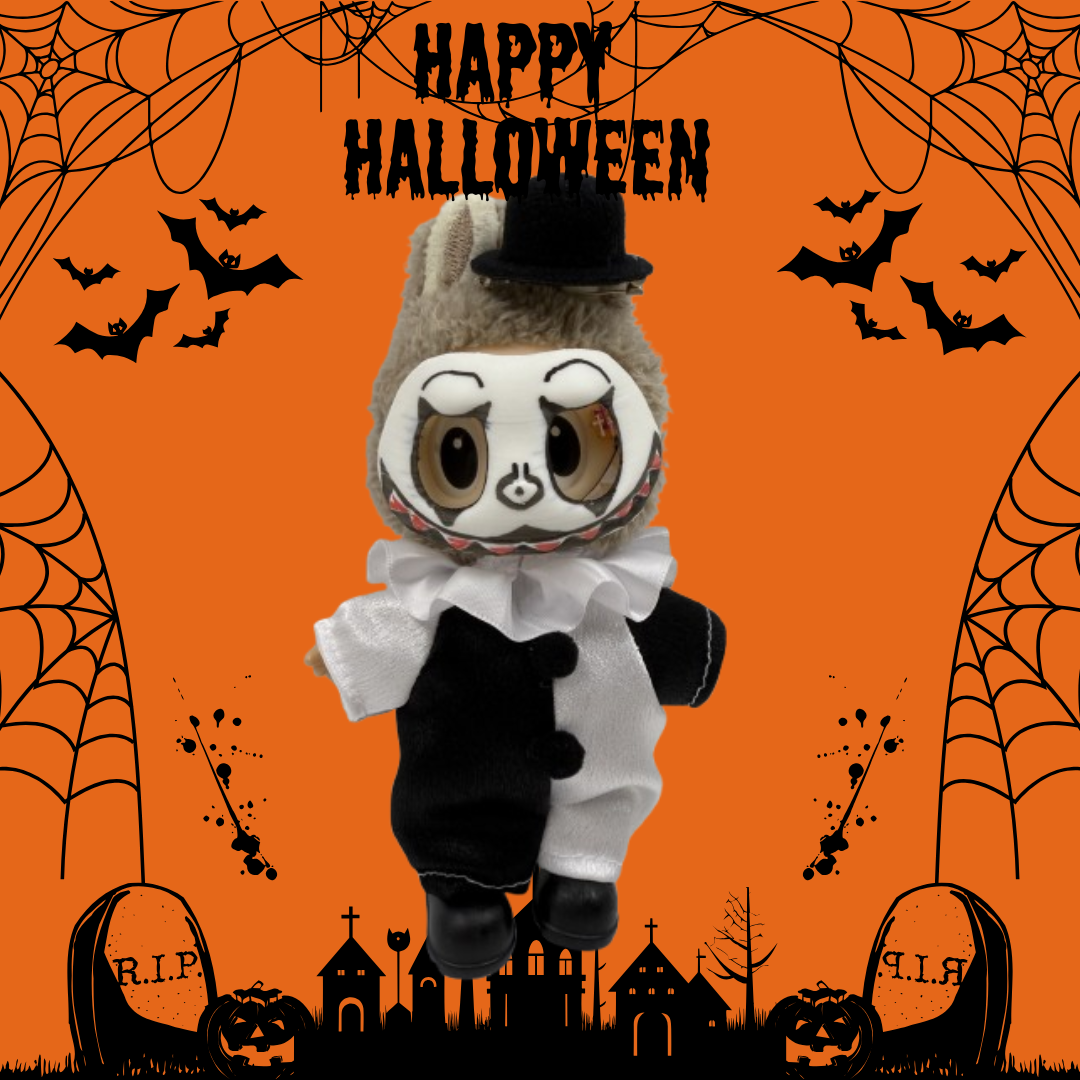 Art the clown Terrifier Horror Holloween Costume for Labubu
