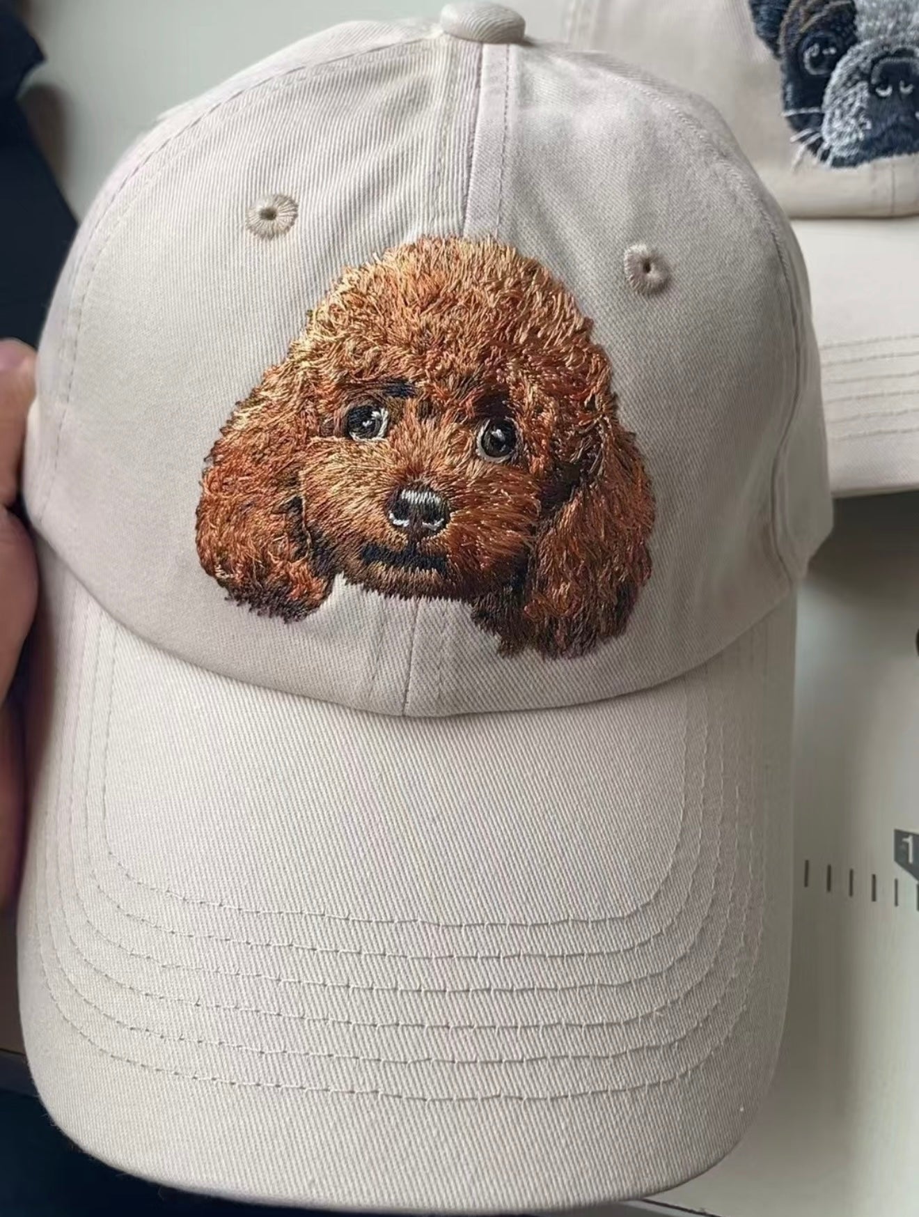 Custom Embroidered Pet Portrait Hats/Clothes