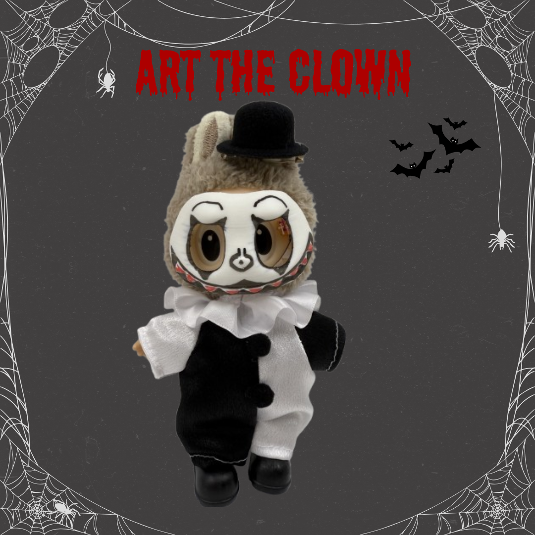 Art the clown Terrifier Horror Holloween Costume for Labubu