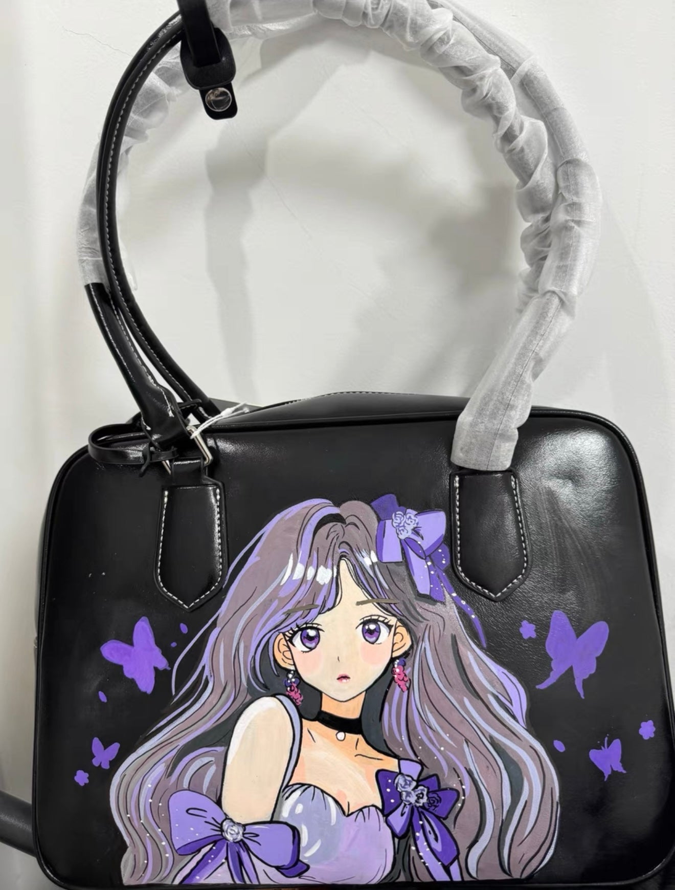 Custom hand painting bag