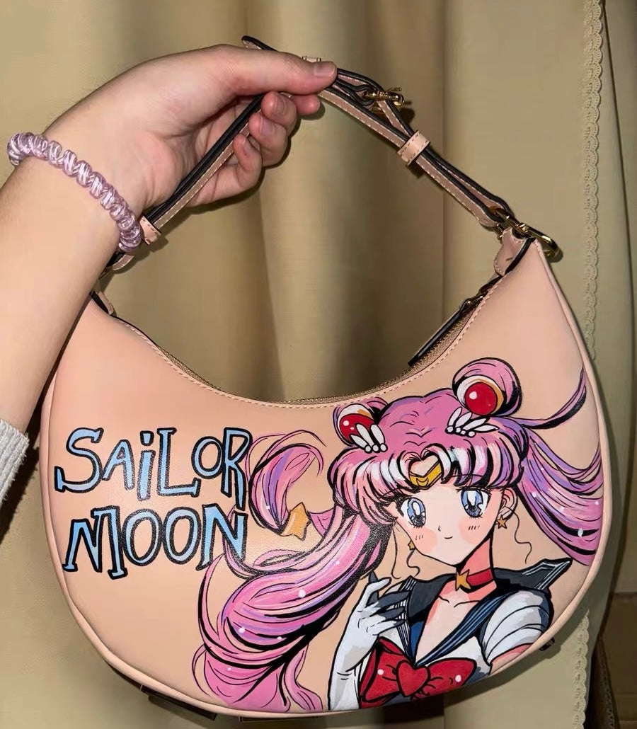 Custom hand painting bag