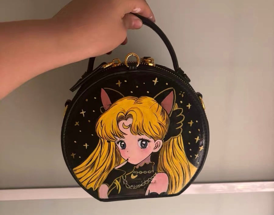 Custom hand painting bag