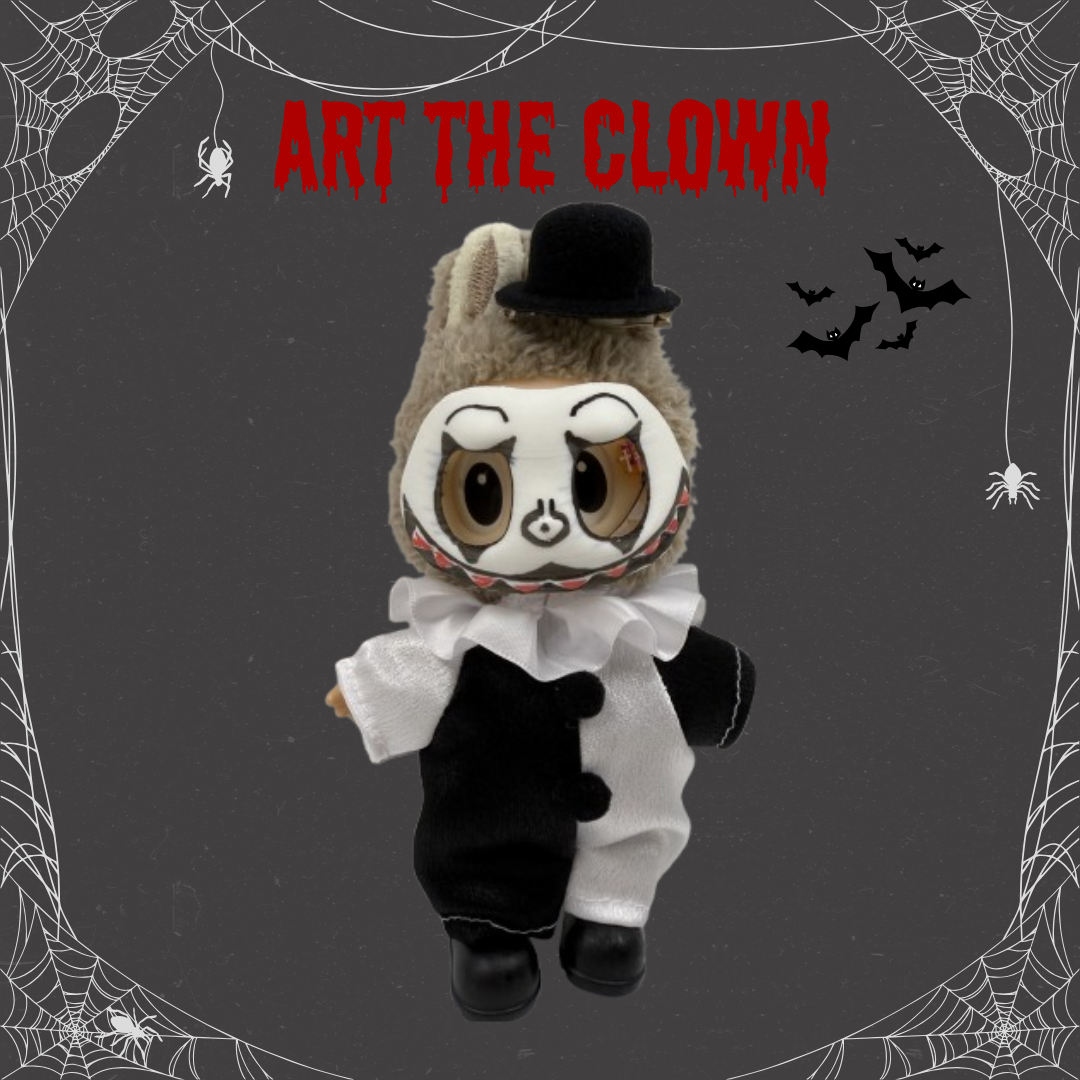 Art the clown Terrifier Horror Holloween Costume for Labubu