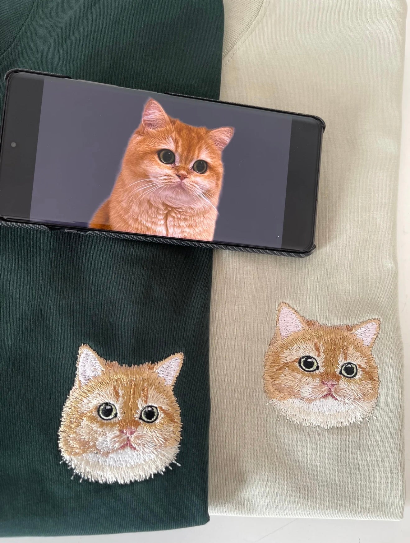 Custom Embroidered Pet Portrait Hats/Clothes