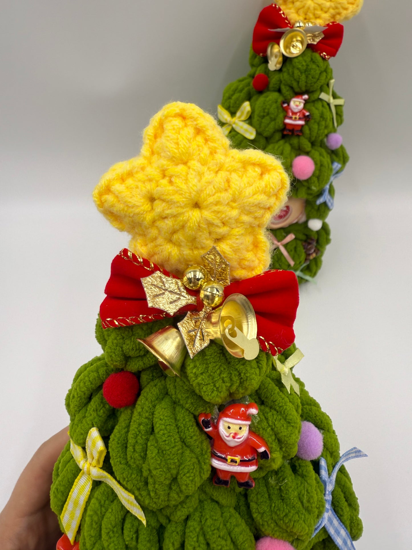 Handmade Christmas Tree Labubu outfit