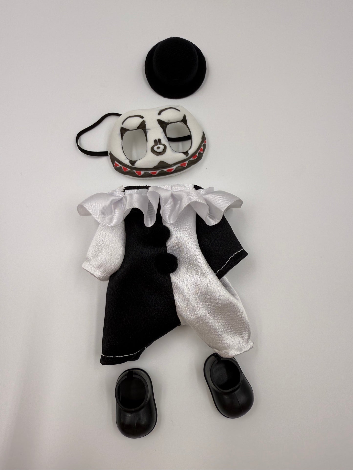 Art the clown Terrifier Horror Holloween Costume for Labubu